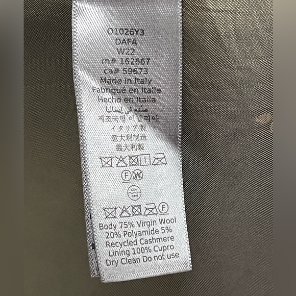 John Varvatos stand collar Coat. Size EU 48 USA 38 medium - Picture 8 of 16